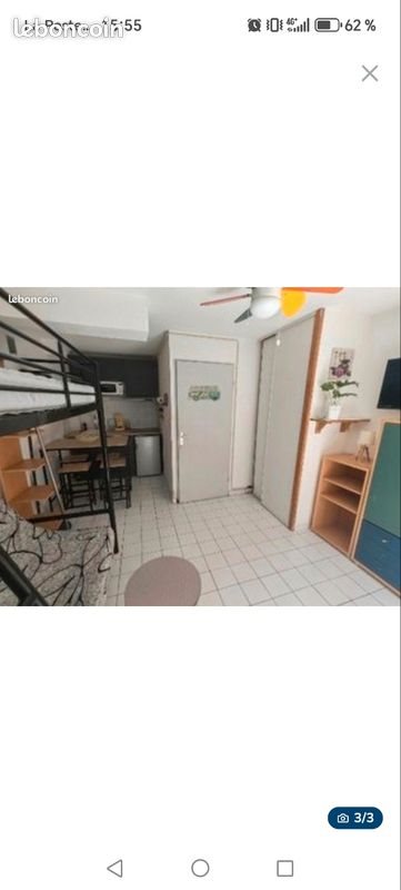 Appartement à vendre, 18m², Agde (Cap d'Agde)
