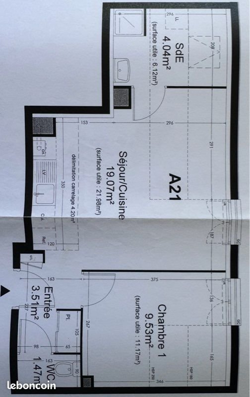 Appartement à louer, 37m², Marolles-en-Hurepoix