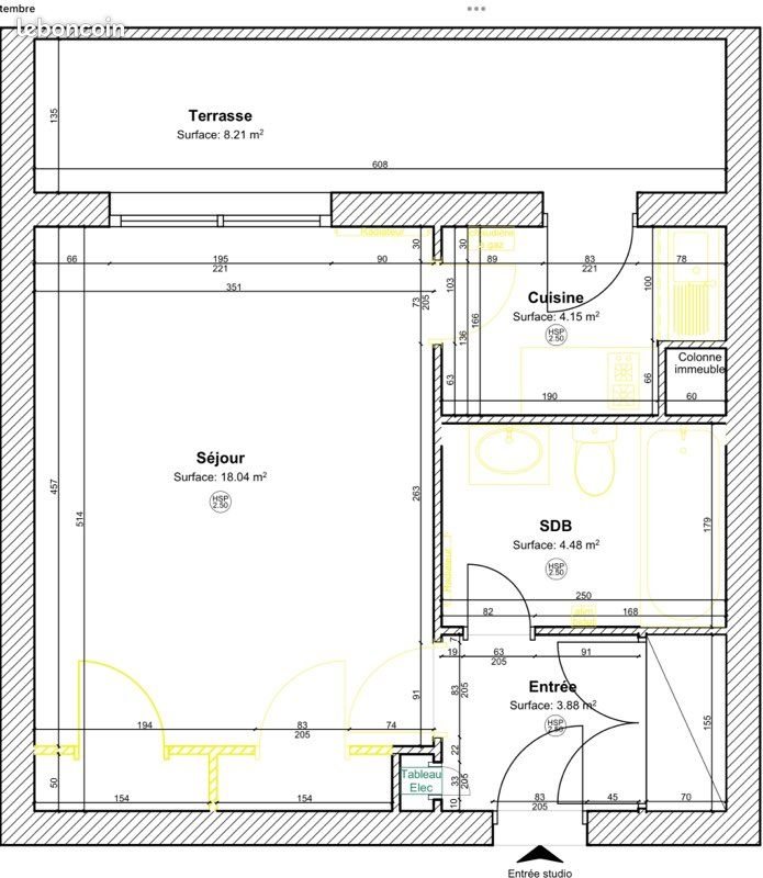 Appartement à vendre, 29m², Saint-Laurent-du-Var
