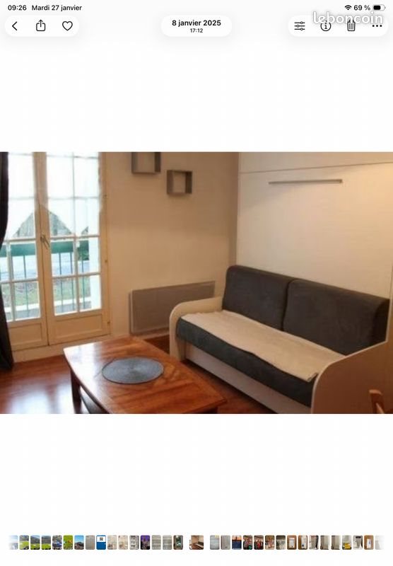 Appartement à louer, 24m², La Roche-Posay
