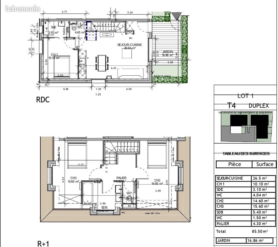 Maison à louer, 15m², Gujan-Mestras
