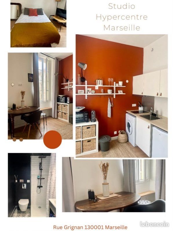 Appartement à louer, 21m², Marseille 1er