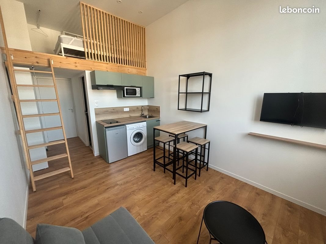 Appartement à louer, 18m², Saint-Étienne