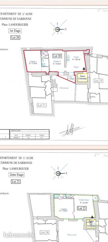 Appartement à vendre, 57m², Narbonne