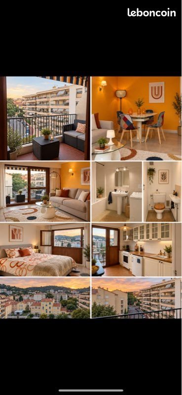 Appartement à louer, 60m², Cannes