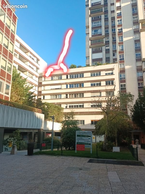 Appartement à louer, 21m², Paris 15ème