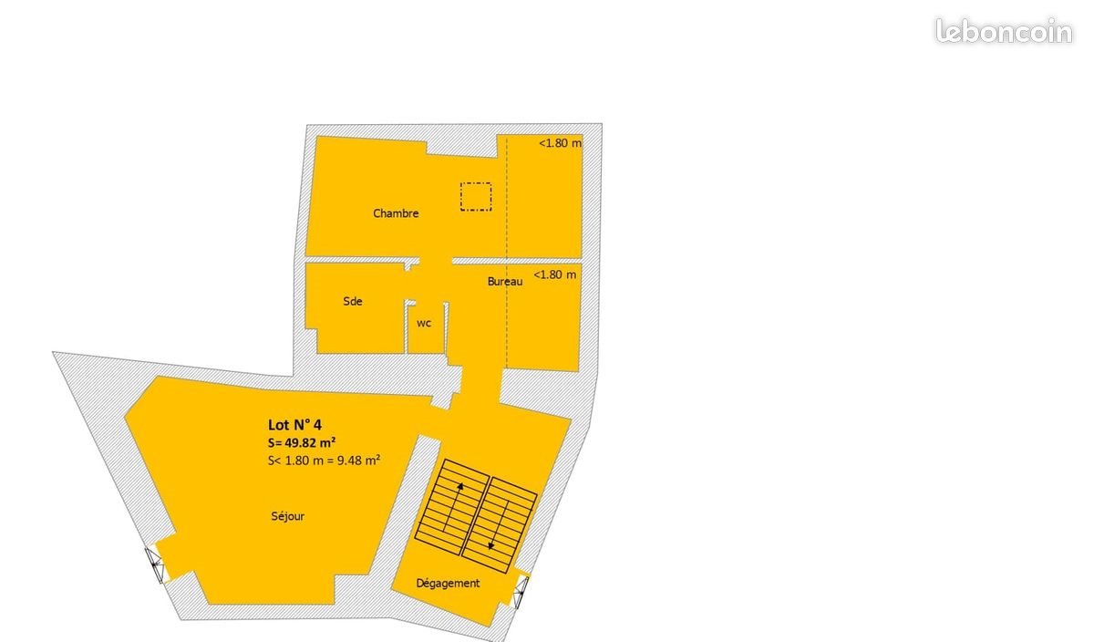 Appartement à louer, 59m², Gex