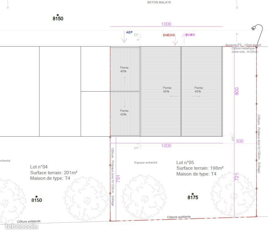 Maison à louer, 80m², Bassens