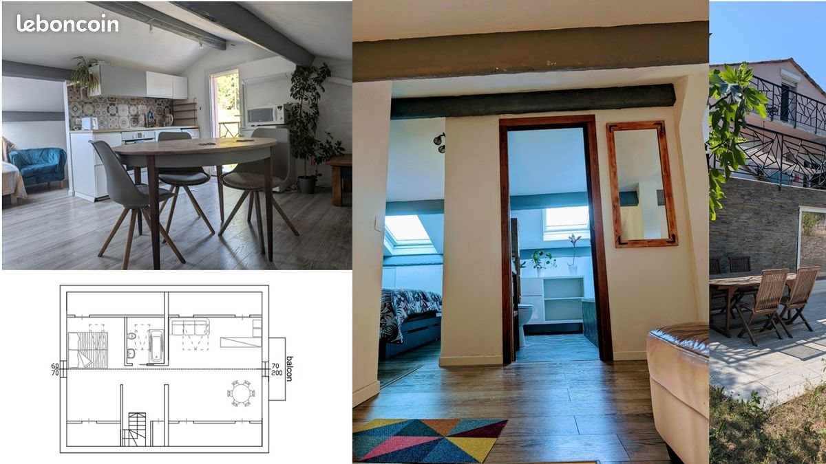 Appartement à louer, 26m², Valbonne