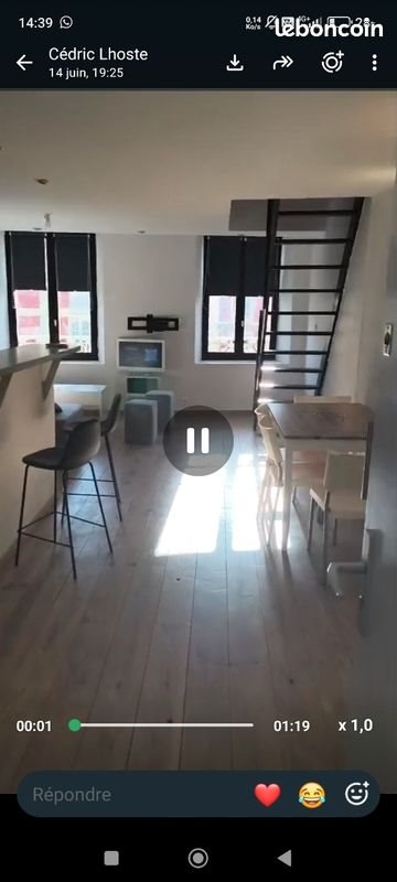 Appartement à louer, 51m², Vizille