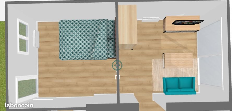 Appartement à louer, 27m², Saint-Nazaire
