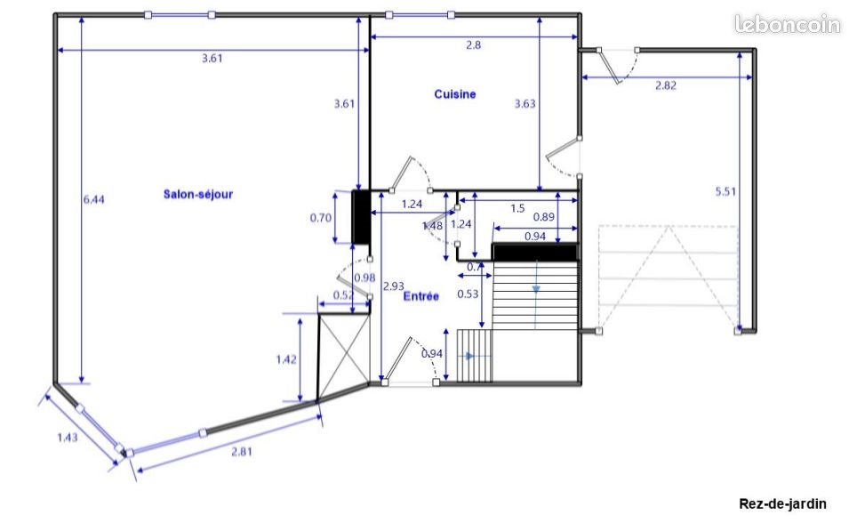 Maison à louer, 82m², Aucamville
