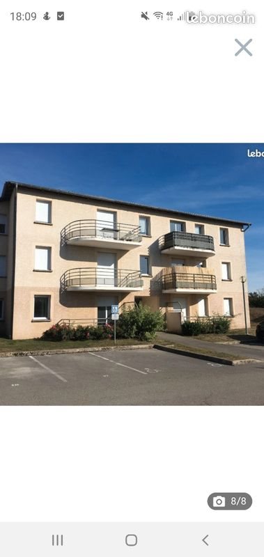 Appartement à louer, 48m², Montchanin