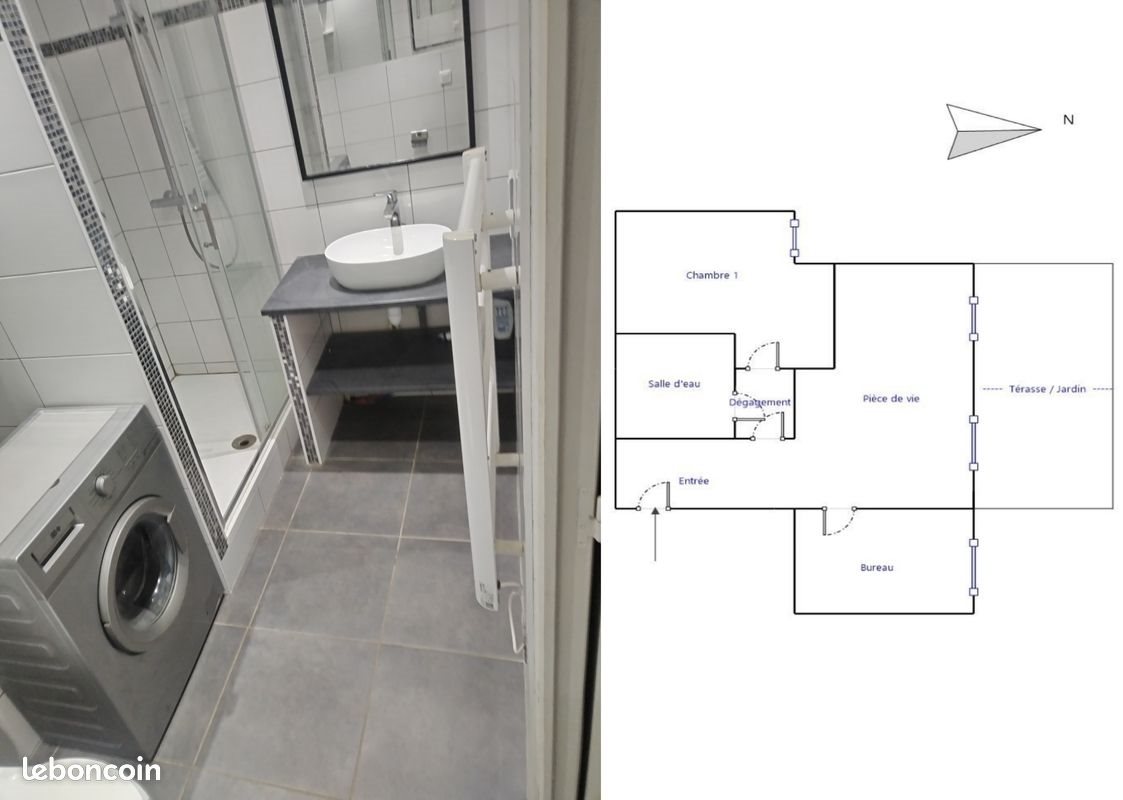 Appartement à louer, 52m², Décines-Charpieu