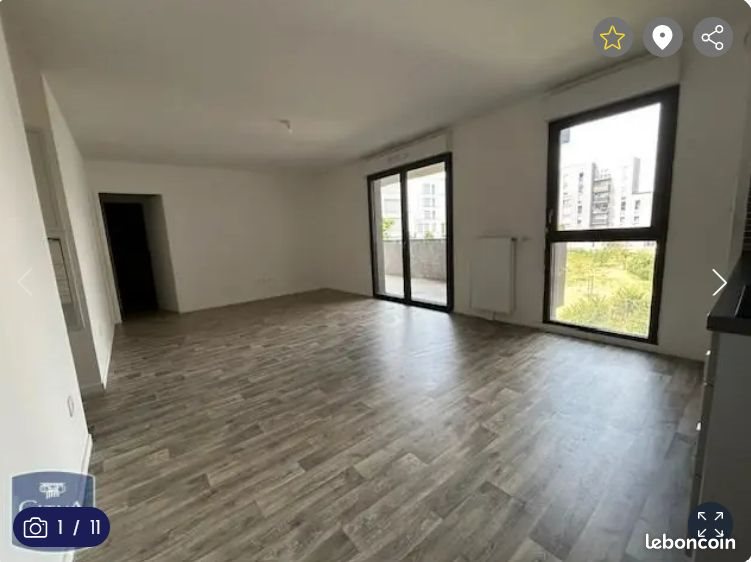 Appartement à louer, 63m², Bondy