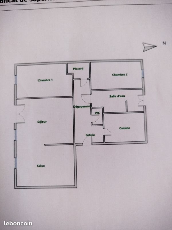 Appartement à louer, 68m², Lorient