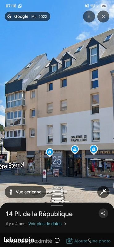 Appartement à louer, 42m², Auray