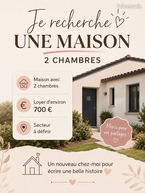 Maison à louer, 50m², Haubourdin