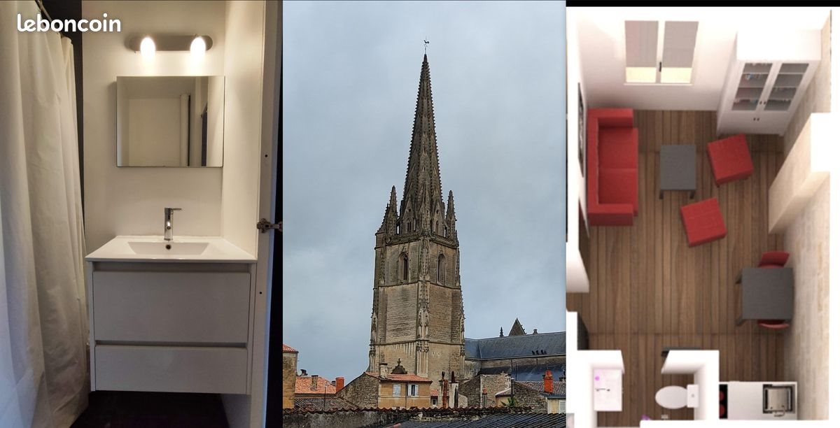 Appartement à louer, 21m², Niort