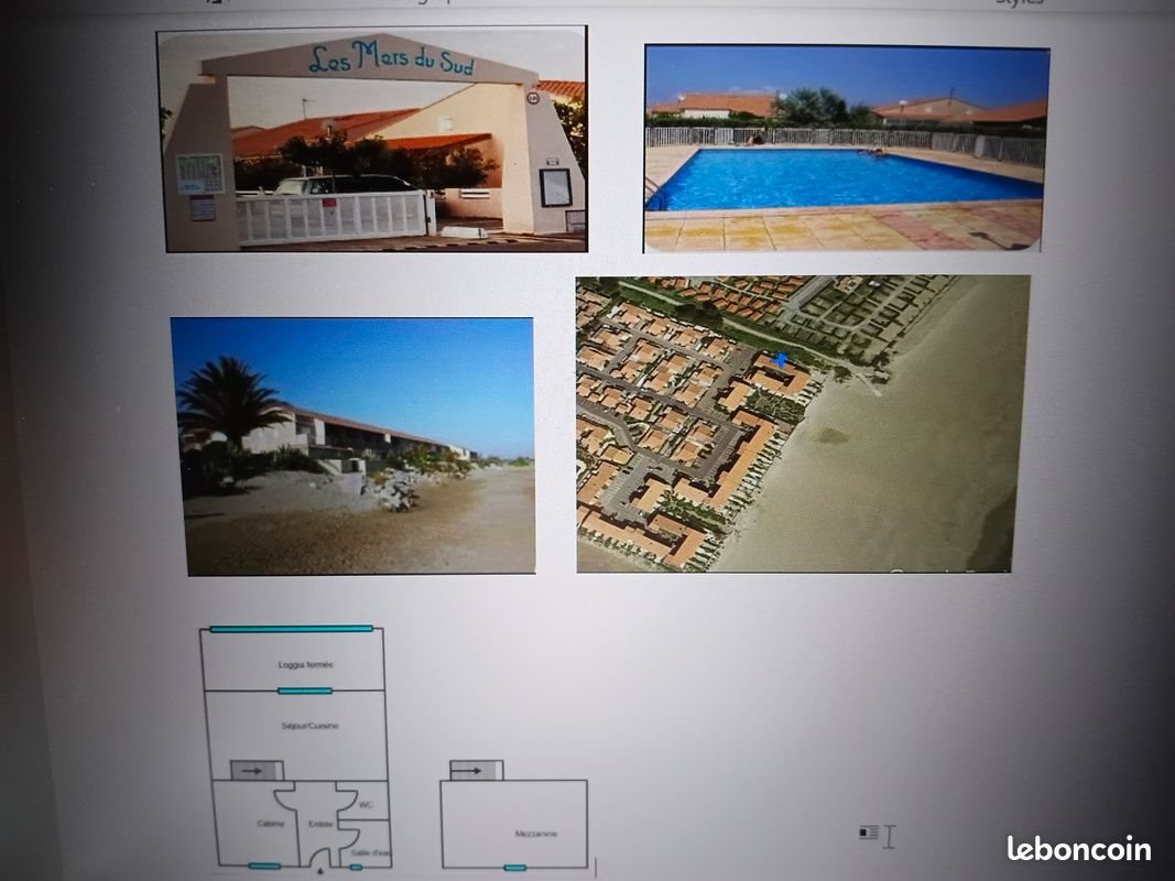 Appartement à vendre, 36m², Gruissan