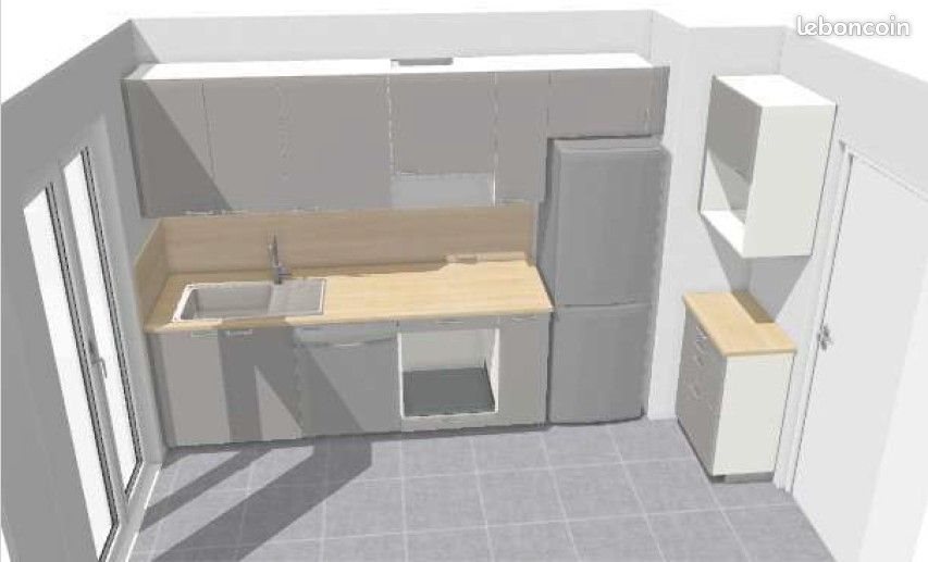 Appartement à louer, 54m², Villeurbanne