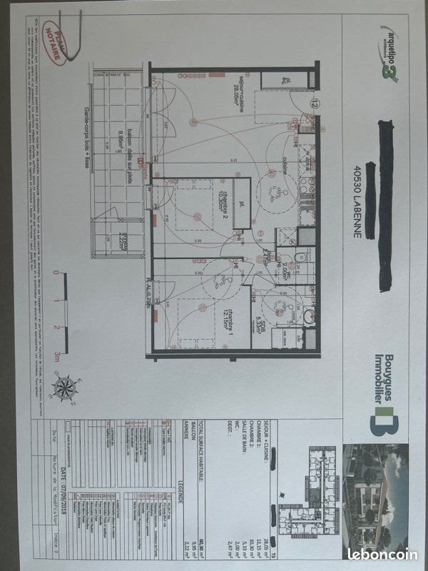 Appartement à louer, 60m², Labenne