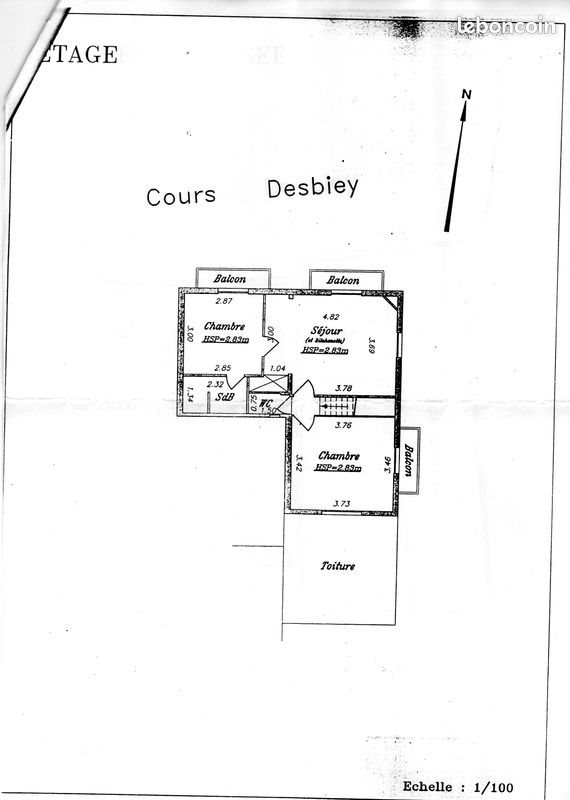 Appartement à vendre, 45m², Arcachon