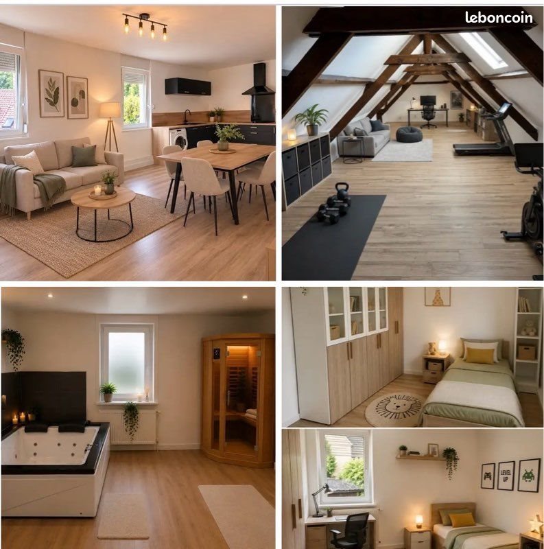 Appartement à louer, 141m², Landas