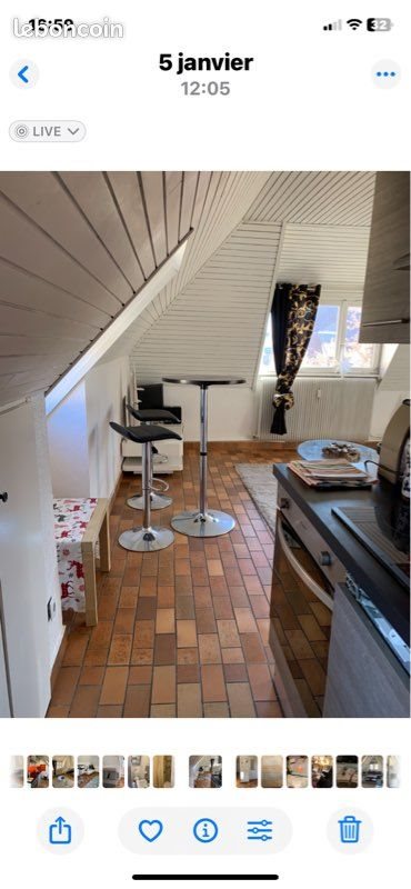 Appartement à louer, 25m², Colmar