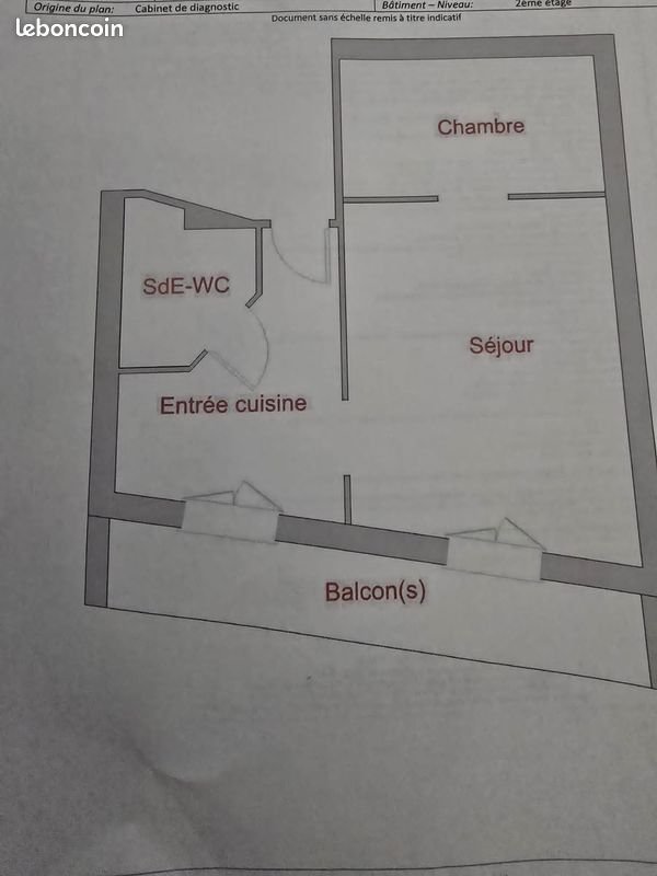 Appartement à louer, 32m², Béziers