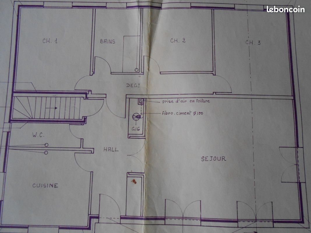Maison à vendre, 115m², Chabris