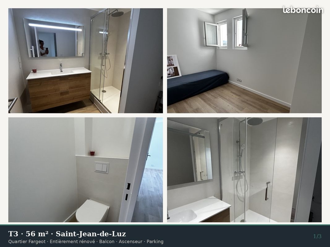 Appartement à vendre, 57m², Saint-Jean-de-Luz