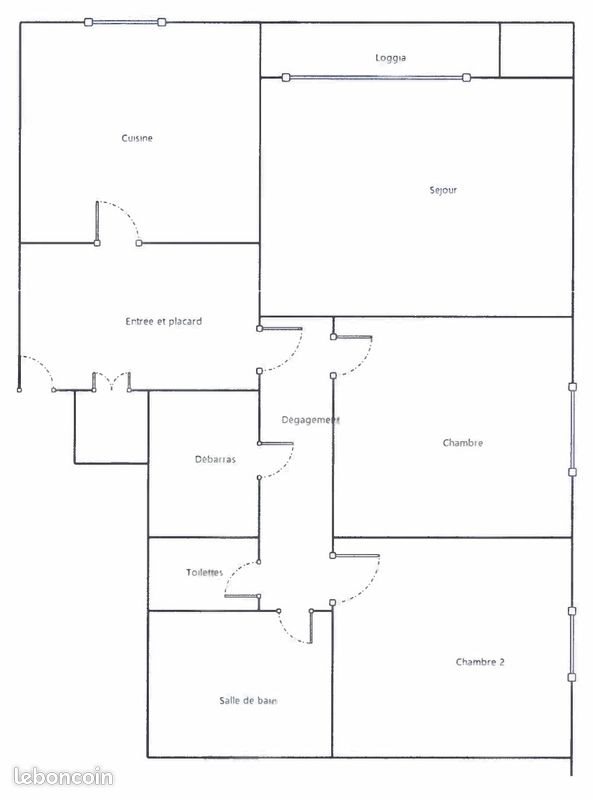 Appartement à vendre, 62m², Nantes