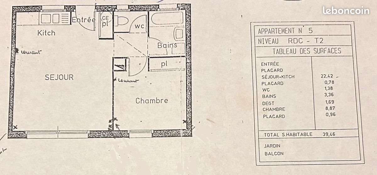 Appartement à louer, 39m², Thouaré-sur-Loire
