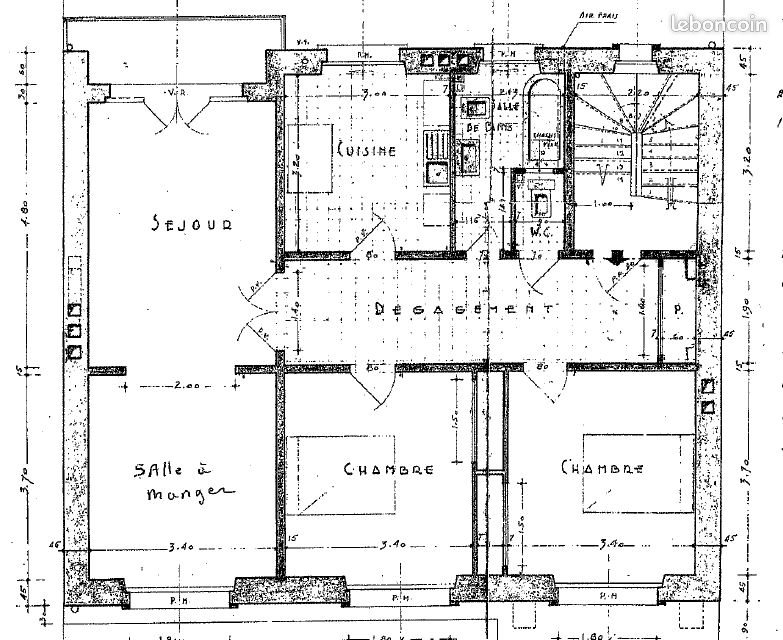 Appartement à louer, 96m², Montluçon