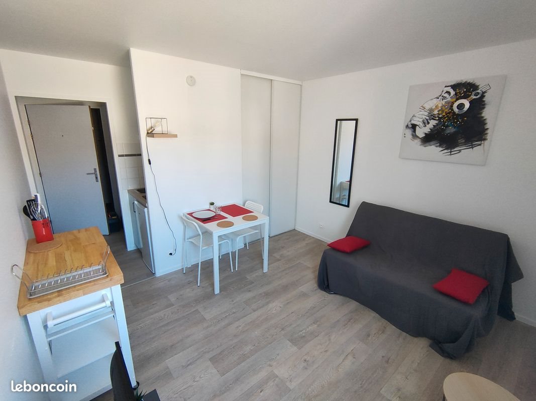 Appartement à louer, 19m², Le Petit-Quevilly
