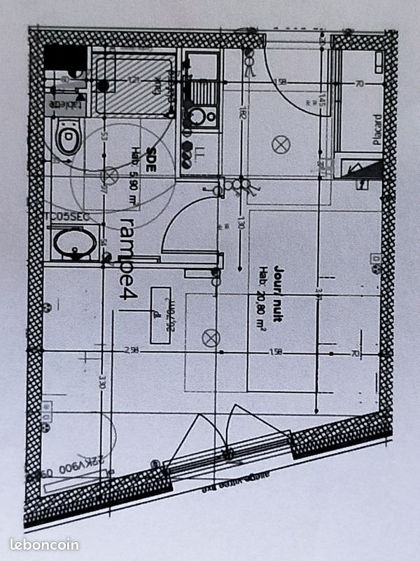 Appartement à louer, 26m², Nancy