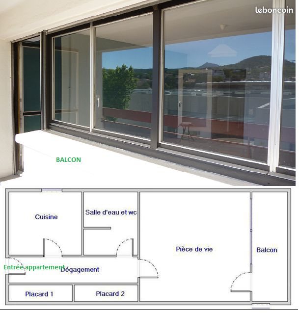 Appartement à louer, 33m², Clermont-Ferrand