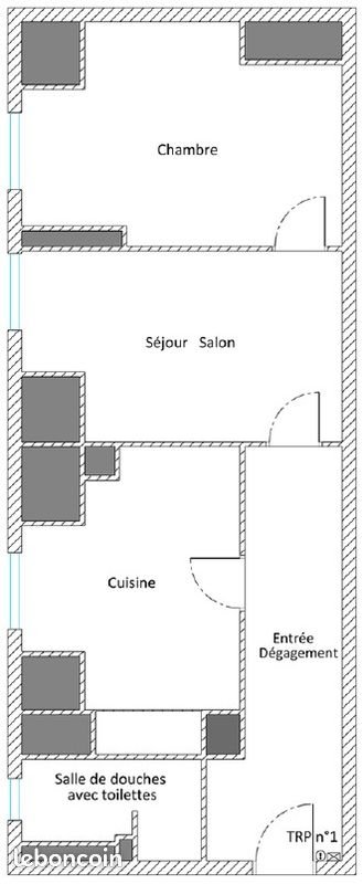 Appartement à louer, 45m², Saint-Nazaire