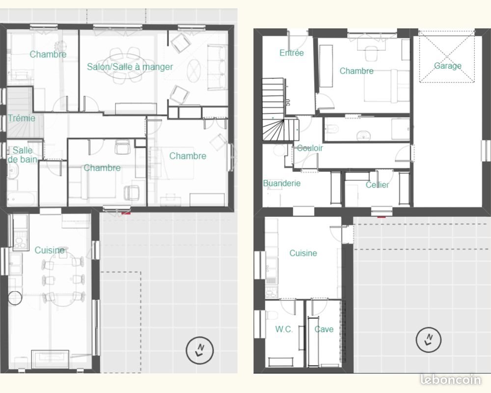 Maison à vendre, 113m², Plouisy