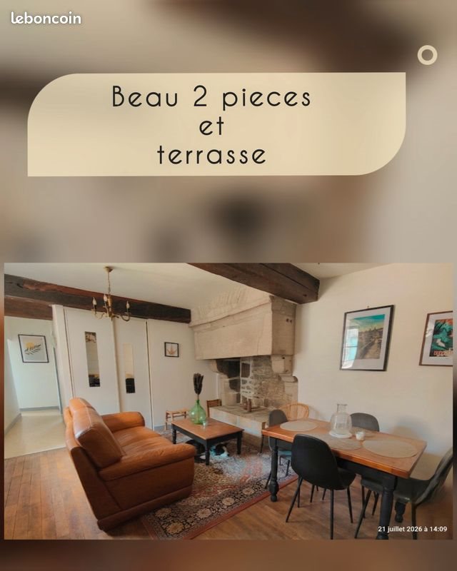 Appartement à louer, 41m², Fougères