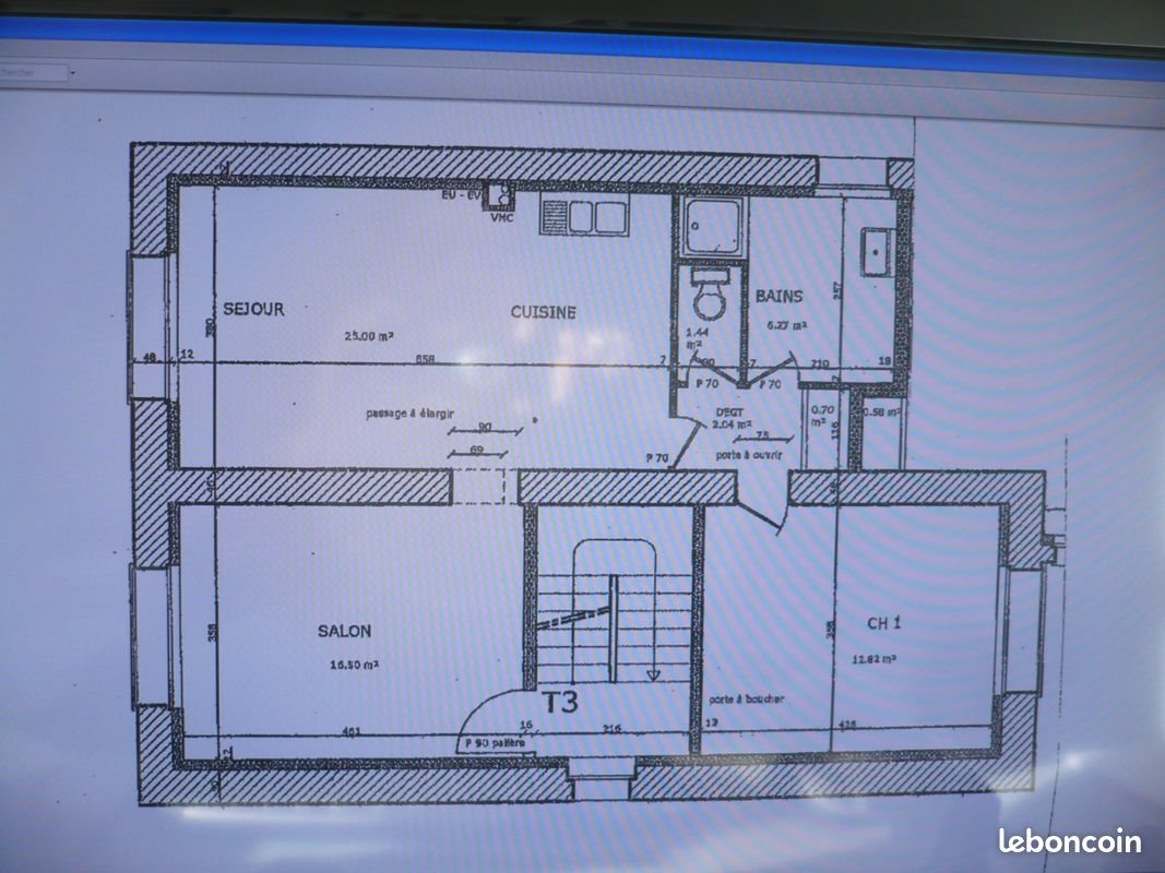 Appartement à louer, 72m², Damigny