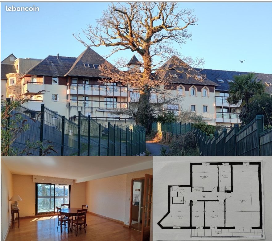 Appartement à vendre, 90m², Quimper