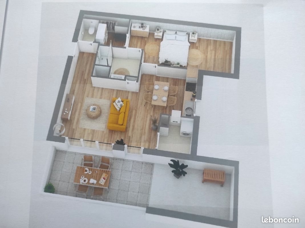 Appartement à louer, 52m², Cholet