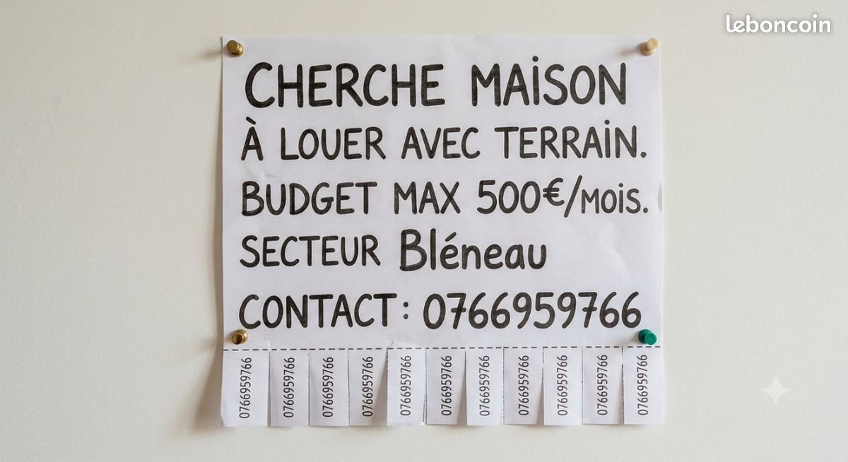 Maison à louer, 70m², Bléneau