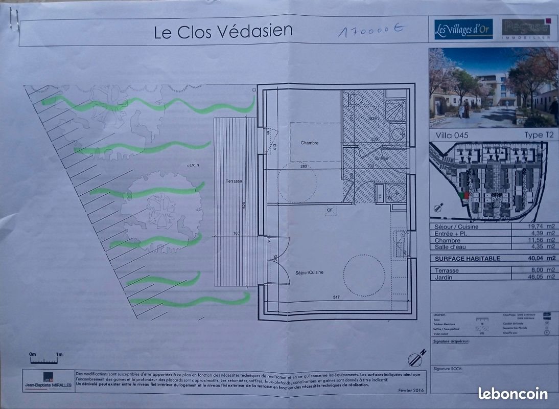 Maison à vendre, 40m², Saint-Jean-de-Védas