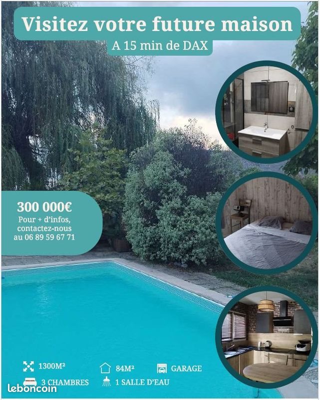 Maison à vendre, 84m², Mimbaste