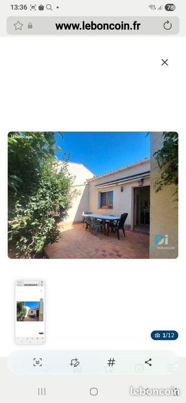 Maison à vendre, 85m², Bessan