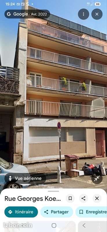 Appartement à vendre, 19m², Belfort