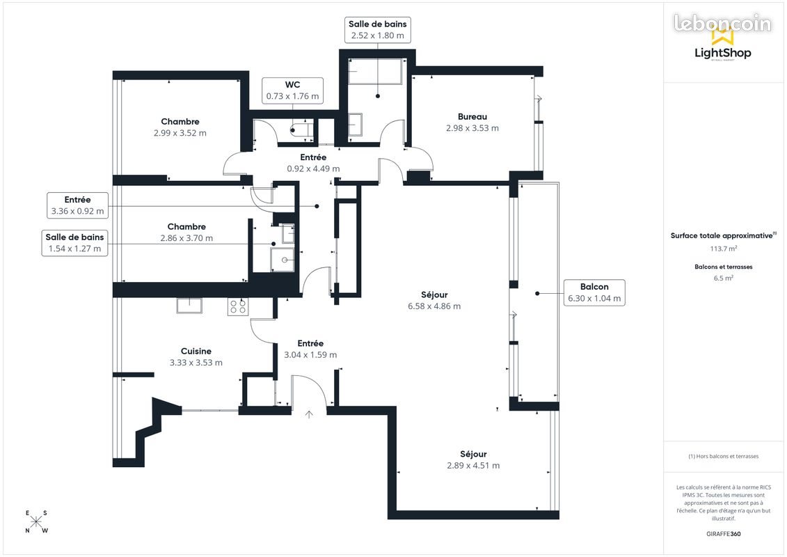 Appartement à vendre, 1215m², Ville-d'Avray